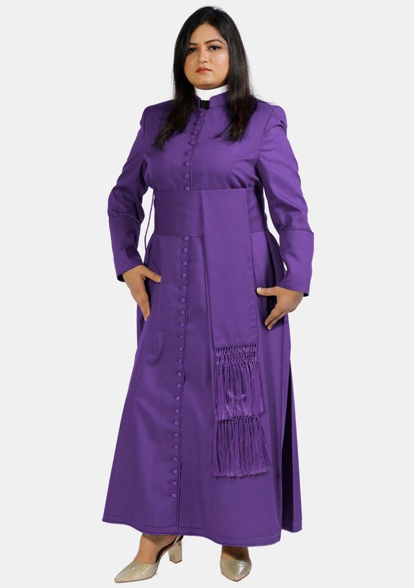 Römische violette Soutane für Frauen