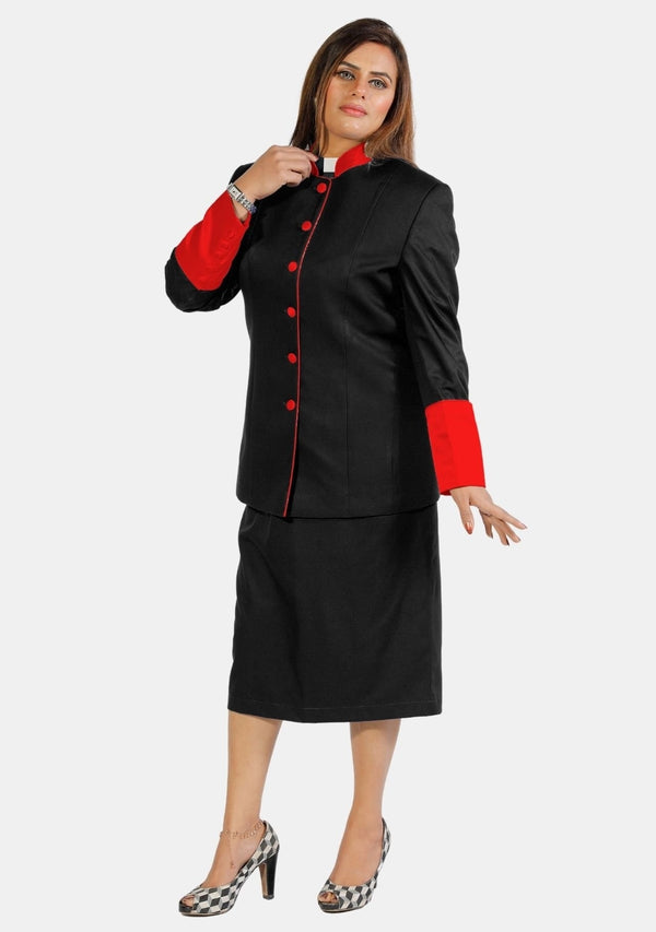 eClergy's Kostüme Schwarz Rot