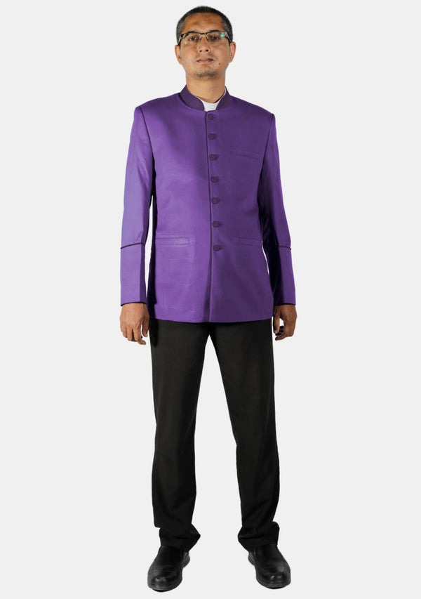 Römische lila eClergy-Jacke