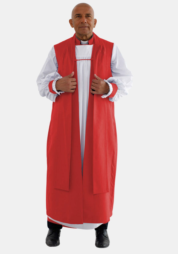 Rotes Chimere- und Rochet-Set für Herren für Cardinals