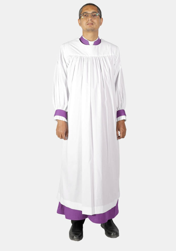 Herren Roman Purple Rochet