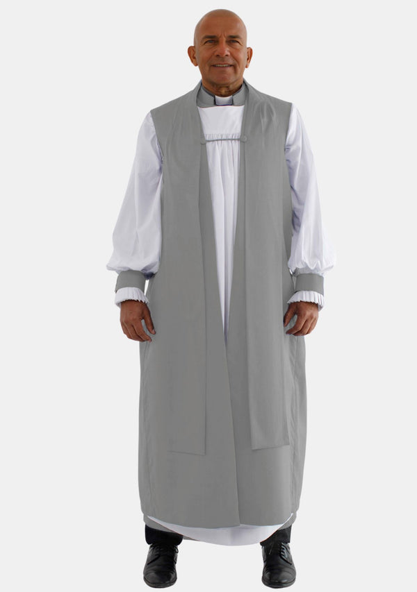 Graues Chimere- und Rochet-Set für Herren