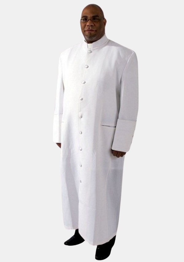 Plus Size Herren Weiße eClergy Robe