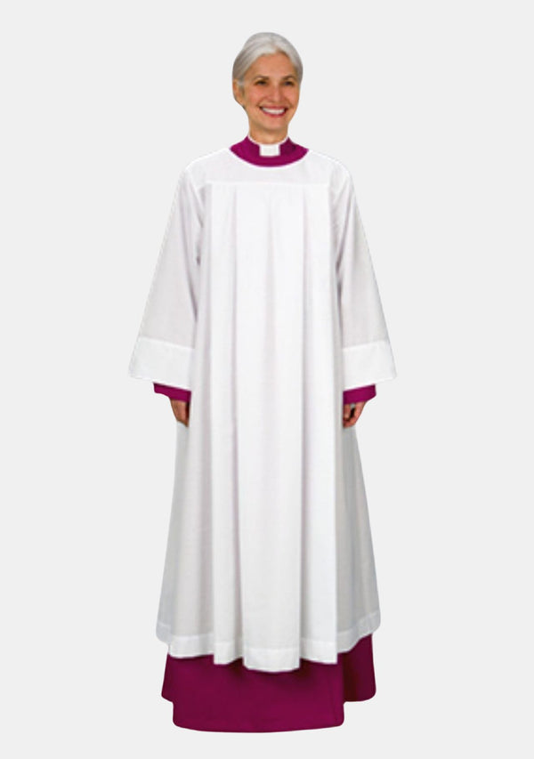 Damen Bishop White Rochet